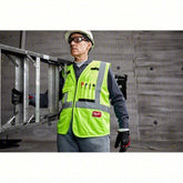 MILWAUKEE Class 2 HIGH Visibility MESH Safety (48-73-5112) - Like New